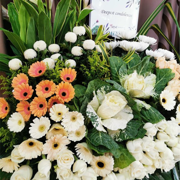 Condolence And Wreath Flowers Stand