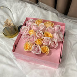 Soft Pastel Love Rose Arrangement in Pink Box