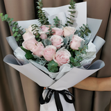 Innocent Love rose bouquet delivery